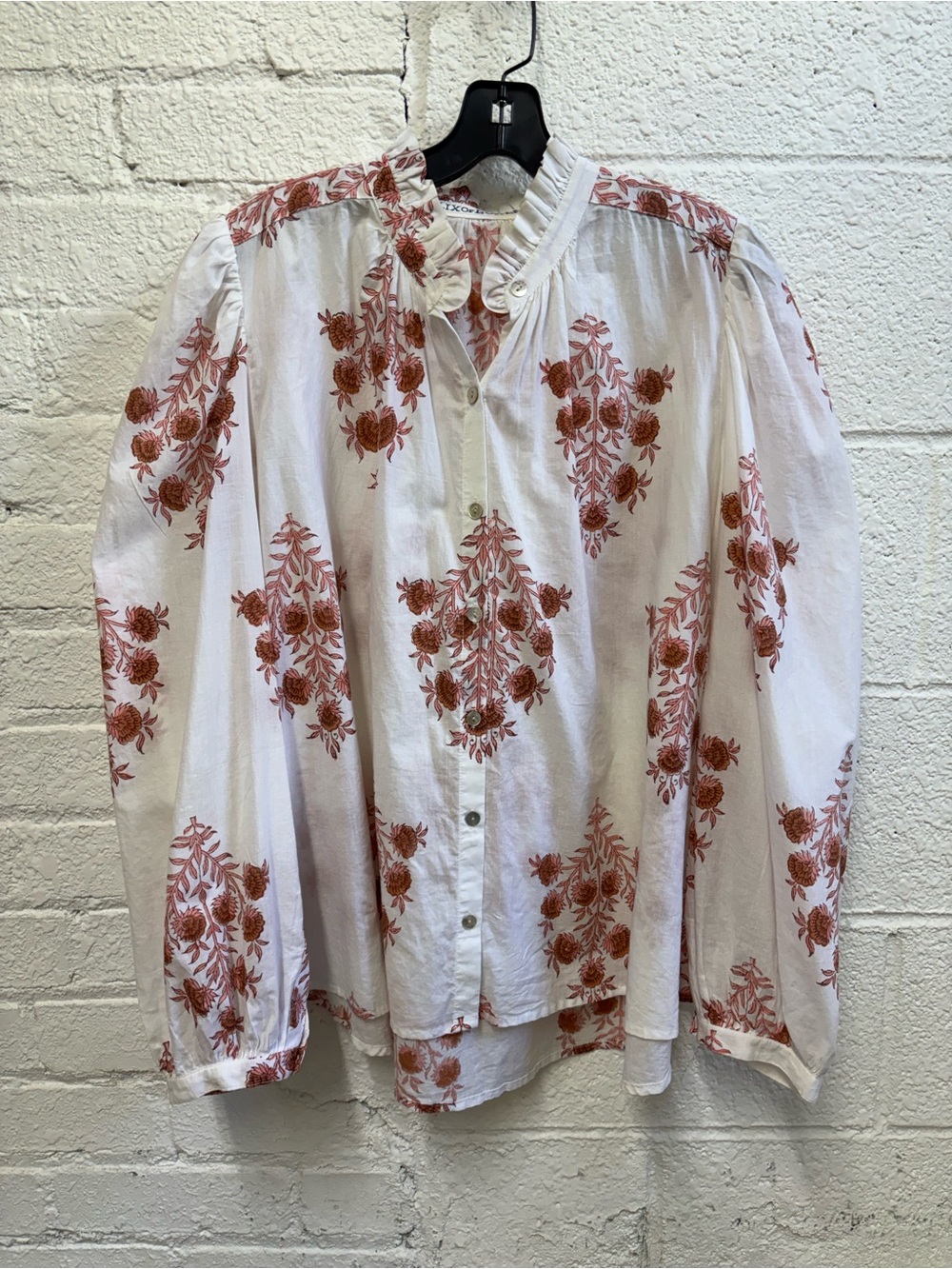 Alix of Bohemia Annabel Pink Dahlia Blouse